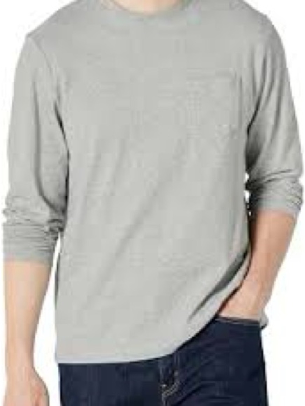 Carhartt Mens Long Sleeve Pocket T Shirt Original Fit Tall Workwear 2XL Tall